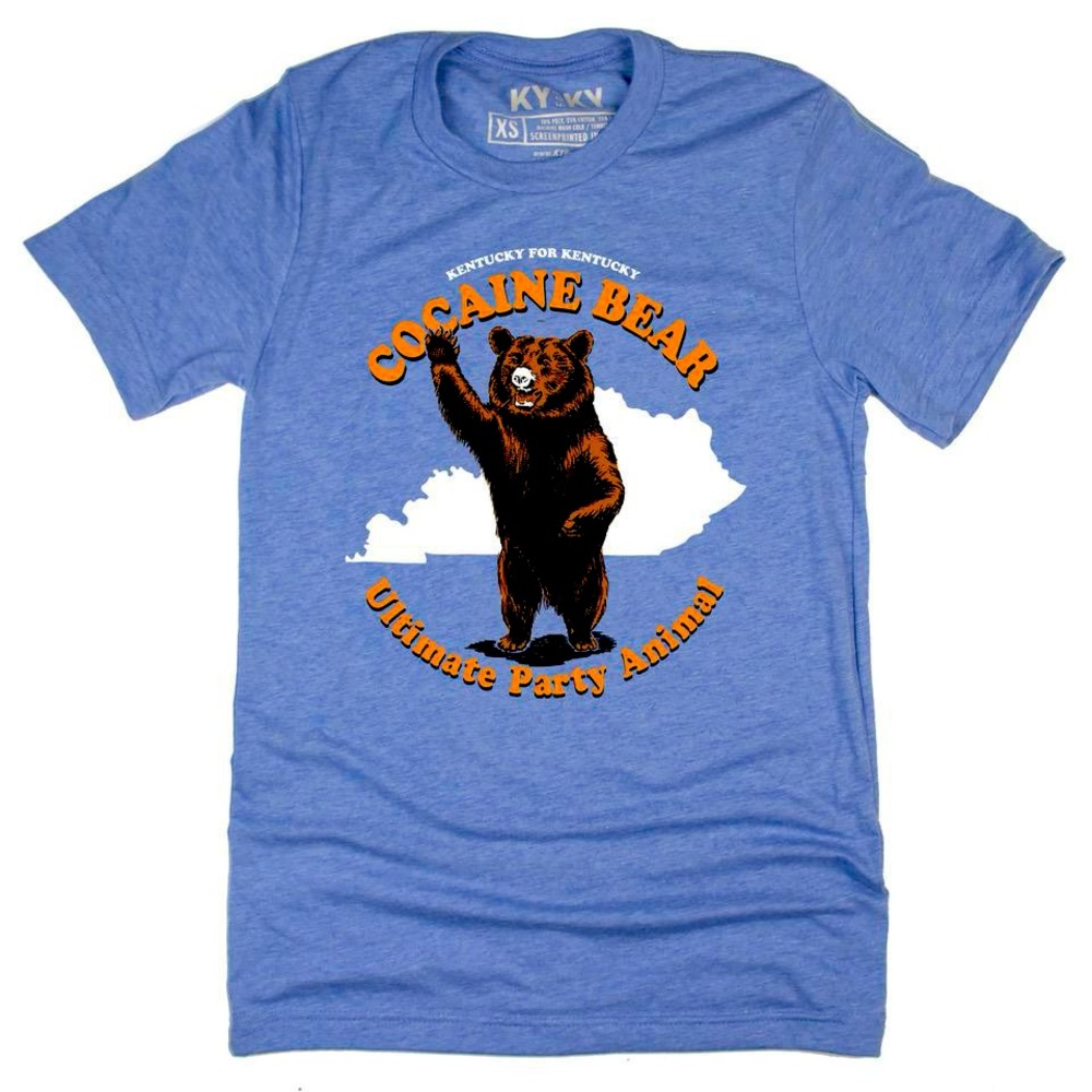 KY for KY Cocaine Bear “Pride of the Bluegrass” T-Shirt - Unisex Size S